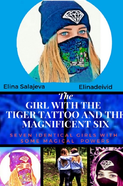 'The Girl With The Tiger Tattoo And The Magnificent Six'-Cover