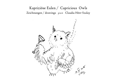 'Kapriziöse Eulen /  Capricious  Owls'-Cover