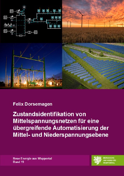 'Cover von Zustandsidentifikation von Mittelspannungsnetzen für eine übergreifende Automatisierung der Mittel- und Niederspannungsebene'-Cover