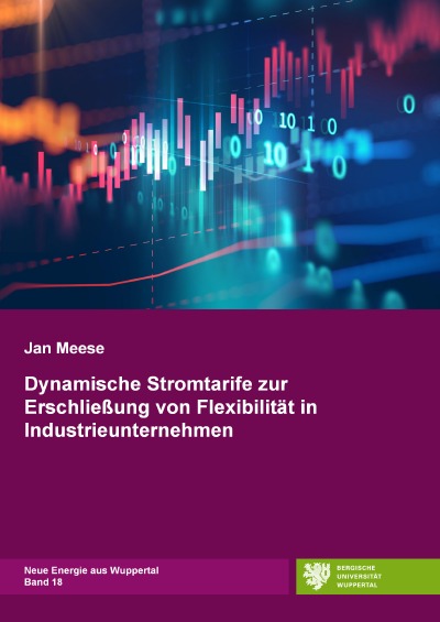 'Cover von Dynamische Stromtarife zur Erschließung von Flexibilität in Industrieunternehmen'-Cover