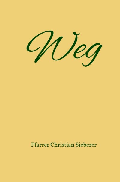 'Weg'-Cover