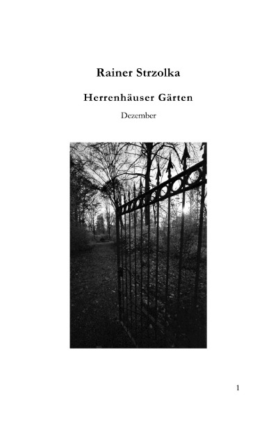 'Herrenhäuser Gärten'-Cover