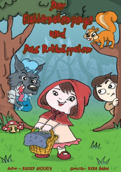 'Der Eichhörnchenjunge und das Rotkäppchen'-Cover