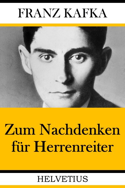 'Cover von Zum Nachdenken für Herrenreiter'-Cover