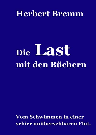'Die Last mit den Büchern'-Cover