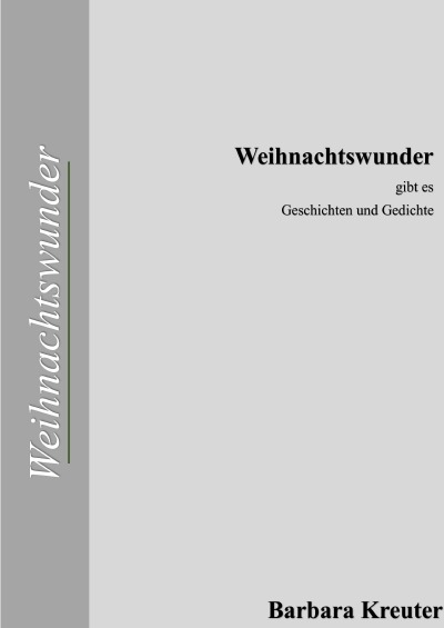 'Cover von Weihnachtswunder gibt es'-Cover