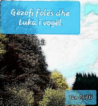 'Cover von Gëzofi folës dhe Luka i vogël'-Cover