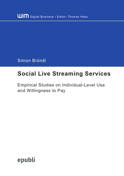 'Social Live Streaming Services'-Cover