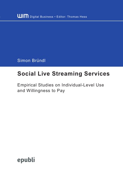 'Cover von Social Live Streaming Services'-Cover