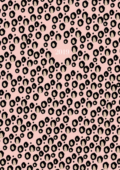 'Cover von Eliluplanners Jahresplaner 2019 „girlboss rose“'-Cover