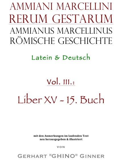 'Cover von Ammianus Marcellinus römische Geschichte III'-Cover