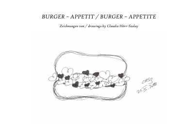 'Burger – Appetit / burger – appetite'-Cover