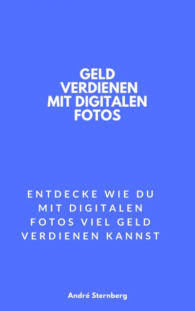 'Geld verdienen mit digitalen Fotos'-Cover