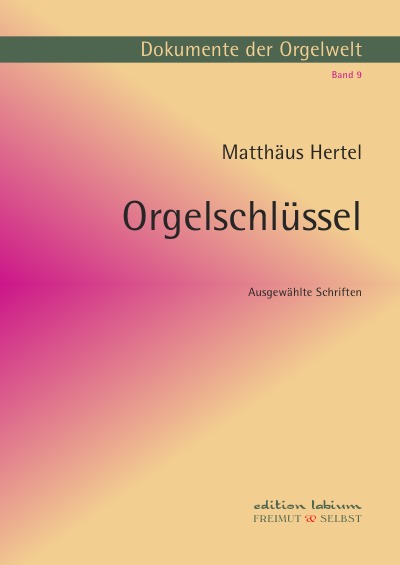 'Orgelschlüssel'-Cover