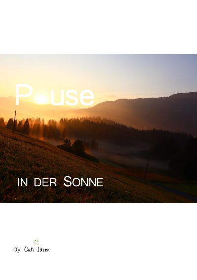 'Pause in der Sonne'-Cover