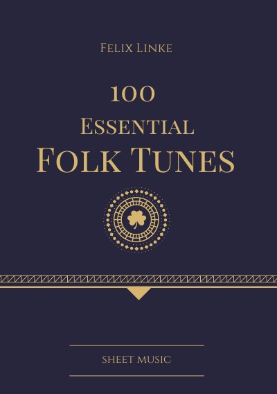 'Cover von 100 Essential Folk Tunes'-Cover
