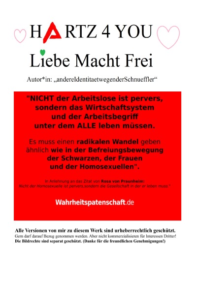 'Cover von HArtz 4 You – Liebe Macht Frei'-Cover
