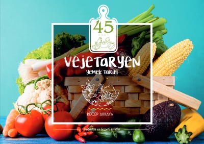 '45 Vejetaryen Yemek Tarifi'-Cover