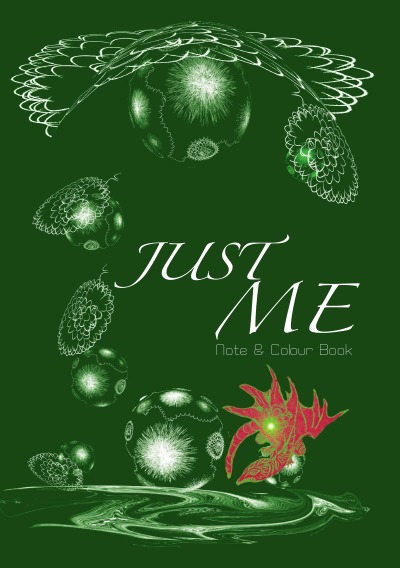 'Just Me – Note & Colour Book'-Cover