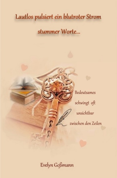 'Cover von Lautlos pulsiert ein blutroter Strom stummer Worte'-Cover