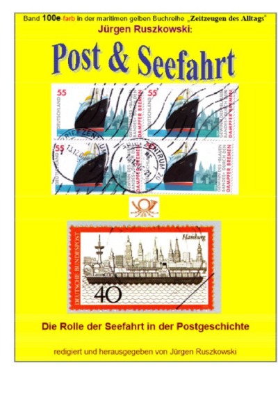 'Post & Seefahrt – Die Rolle der Seefahrt in der Postgeschichte'-Cover