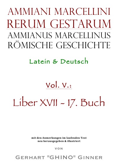 'Cover von Ammianus Marcellinus römische Geschichte V'-Cover