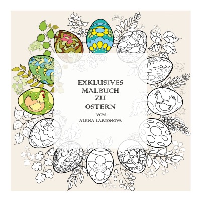 'Cover von Exklusives Malbuch zu Ostern'-Cover
