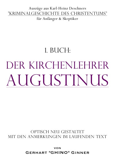 'Der Kirchenlehrer Augustinus'-Cover