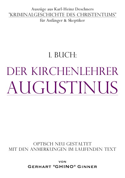'Cover von Der Kirchenlehrer Augustinus'-Cover
