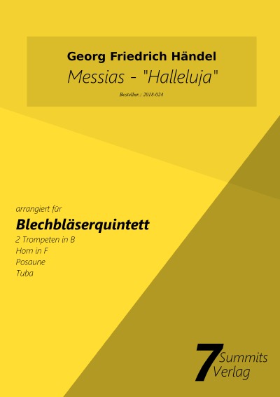 'Messias „Halleluja“ – G.F.Händel (arr. Christian Fath)'-Cover