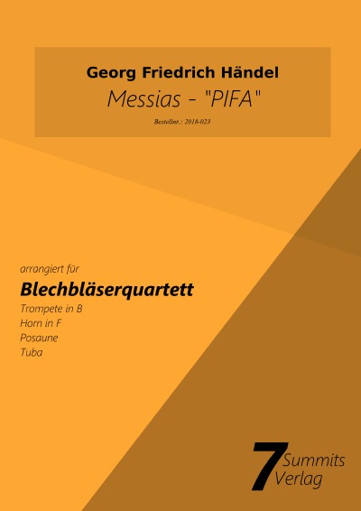 'Messias „PIFA“ – G.F.Händel (arr. Christian Fath)'-Cover