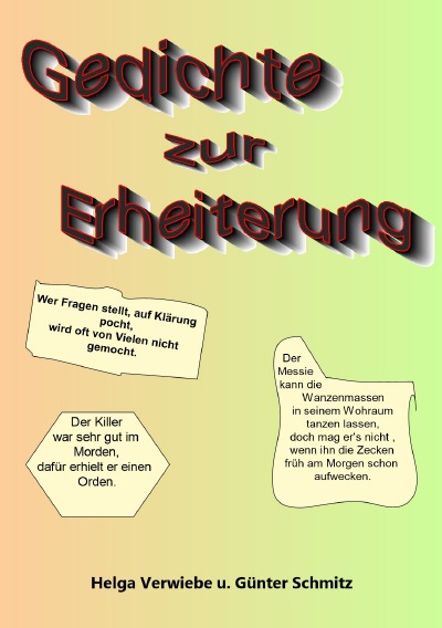 'Cover von Gedichte zur Erheiterung'-Cover