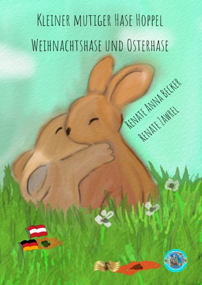 'Kleiner mutiger Hase Hoppel, Weihnachtshase und Osterhase'-Cover