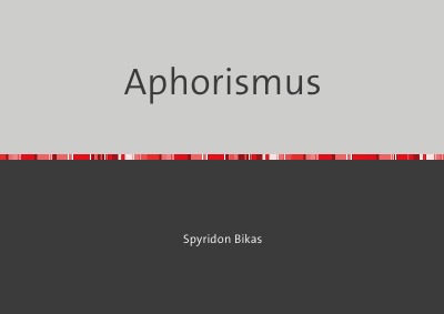 'Cover von Aphorismus'-Cover