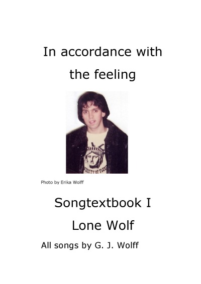 'Lone Wolf Songbook I'-Cover