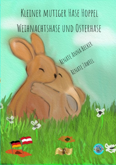 'Kleiner mutiger Hase Hoppel, Weihnachtshase und Osterhase'-Cover