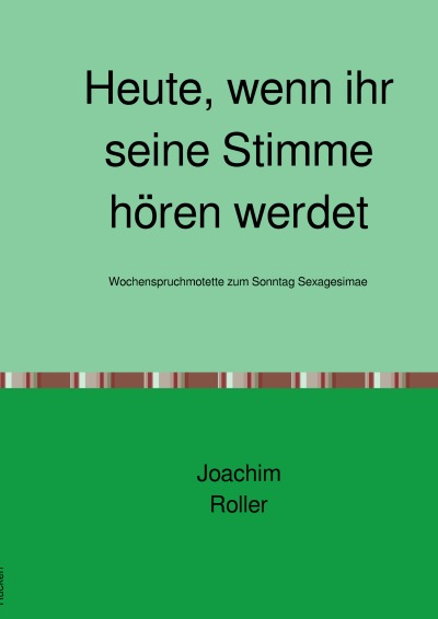 'Cover von Heute, wenn ihr seine Stimme hören werdet'-Cover
