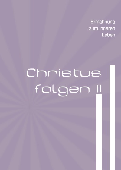 'Cover von Christus folgen II'-Cover
