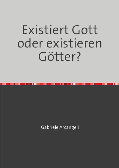 'Existiert Gott oder existieren Götter?'-Cover