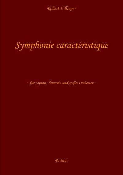 'Symphonie caractéristique'-Cover