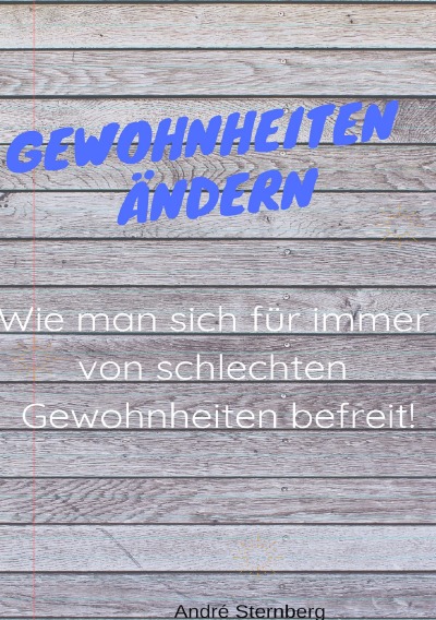 'Gewohnheiten ändern'-Cover