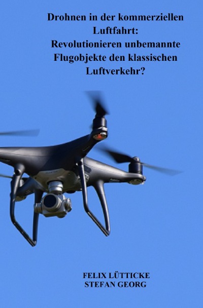 'Cover von Drohnen in der kommerziellen Luftfahrt'-Cover