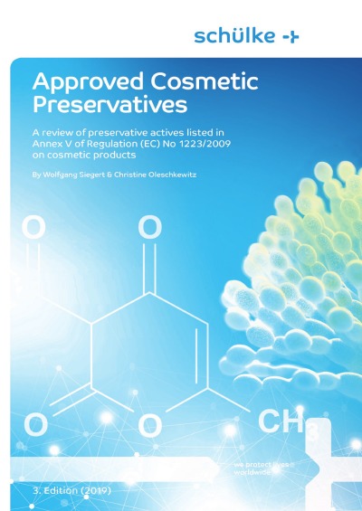 'Approved Cosmetic Preservatives – Third Edition'-Cover