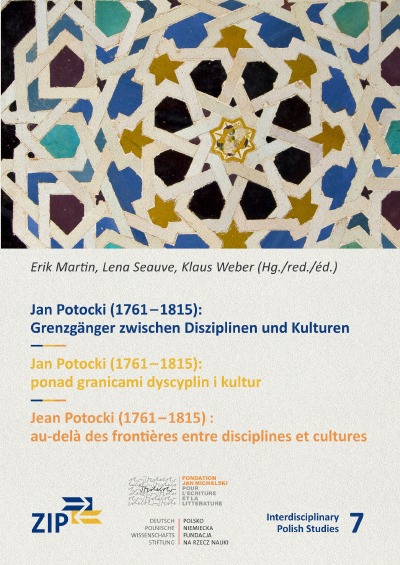 'Cover von Jan Potocki (1761-1815): Grenzgänger zwischen Disziplinen und Kulturen'-Cover