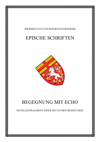 'Cover von Begegnung mit Echo'-Cover