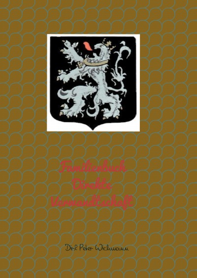 'Familienstammbuch-Direkte Verwandtschaft, Familie Wichmann, Löhndorf'-Cover