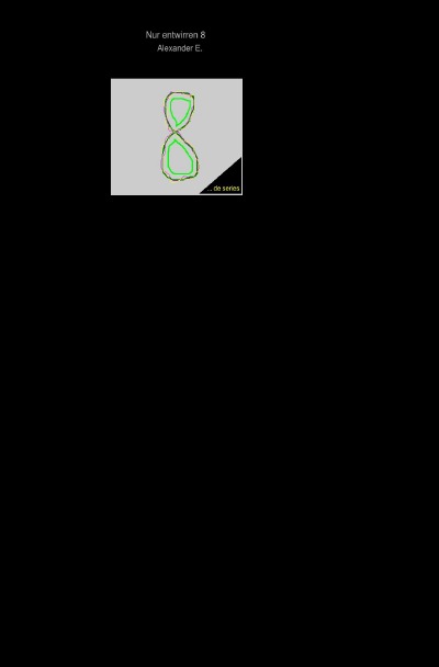 'Cover von Nur entwirren 8'-Cover