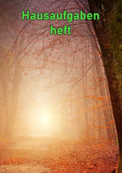 'DinA5 Hausaufgabenheft Schuljahr 2019/2020'-Cover