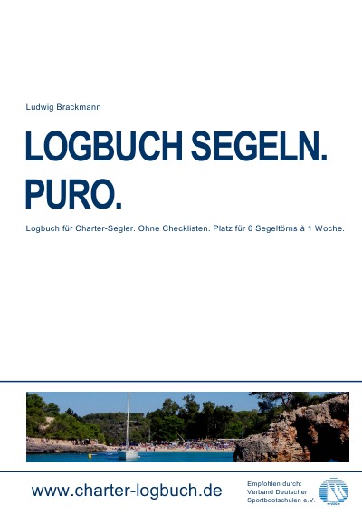 'LOGBUCH SEGELN. PURO. Für CHARTER-SKIPPER.'-Cover