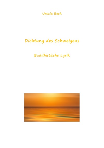 'Dichtung des Schweigens'-Cover